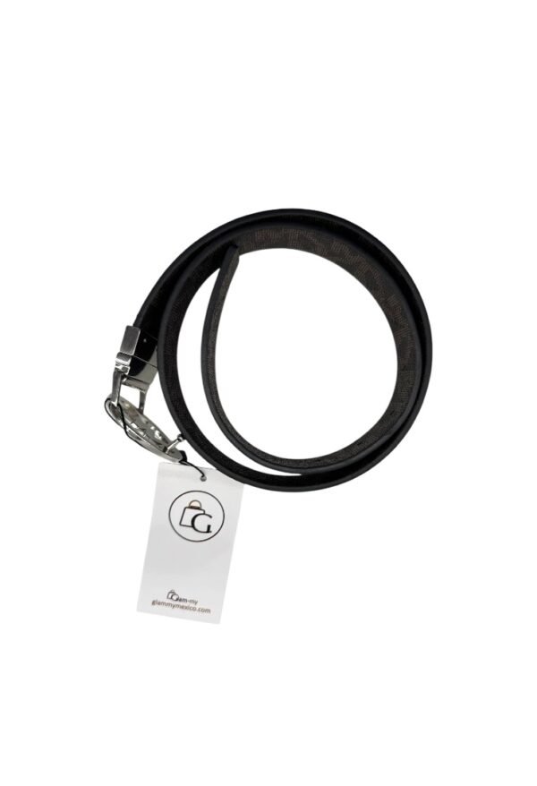 MICHAEL KORS - BELT REVERSIBLE SILVER CIRCULAR BUCKLE - Image 6